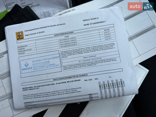 Черный Рено Сценик, объемом двигателя 1.6 л и пробегом 199 тыс. км за 10744 $, фото 74 на Automoto.ua