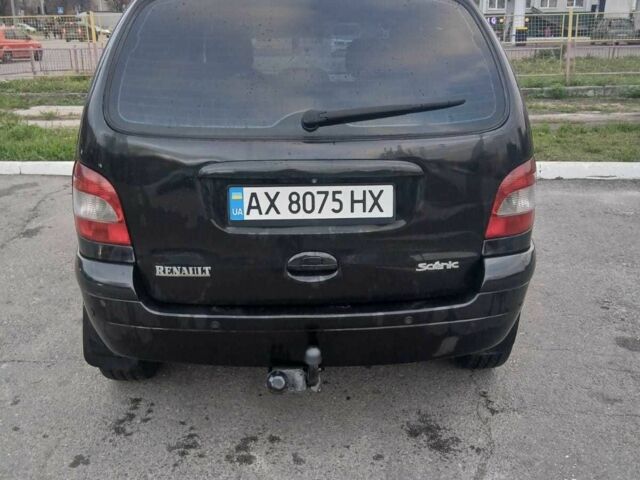Черный Рено Сценик, объемом двигателя 1.6 л и пробегом 305 тыс. км за 4000 $, фото 4 на Automoto.ua