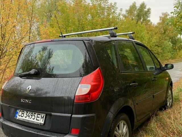 Черный Рено Сценик, объемом двигателя 1.6 л и пробегом 250 тыс. км за 5900 $, фото 3 на Automoto.ua