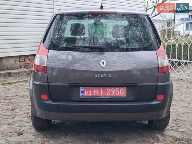 Коричневий Рено Сценік, об'ємом двигуна 1.6 л та пробігом 163 тис. км за 4499 $, фото 8 на Automoto.ua
