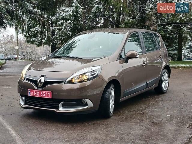 Коричневый Рено Сценик, объемом двигателя 1.5 л и пробегом 208 тыс. км за 7999 $, фото 1 на Automoto.ua