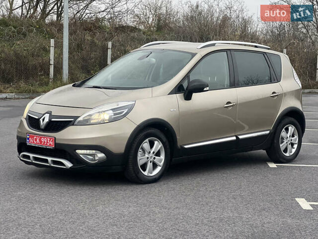 Коричневый Рено Сценик, объемом двигателя 1.6 л и пробегом 225 тыс. км за 10200 $, фото 1 на Automoto.ua