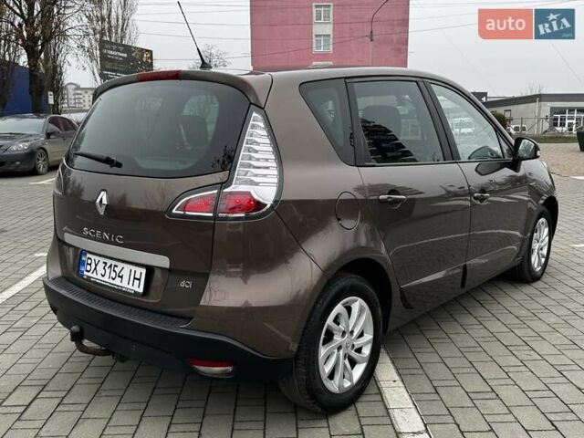 Коричневый Рено Сценик, объемом двигателя 1.46 л и пробегом 163 тыс. км за 10999 $, фото 9 на Automoto.ua