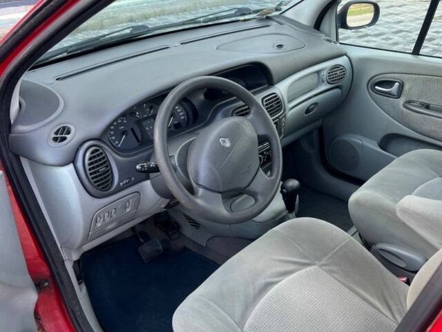 Червоний Рено Сценік, об'ємом двигуна 1.9 л та пробігом 320 тис. км за 2500 $, фото 10 на Automoto.ua