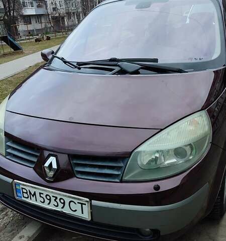 Червоний Рено Сценік, об'ємом двигуна 2 л та пробігом 215 тис. км за 5800 $, фото 1 на Automoto.ua