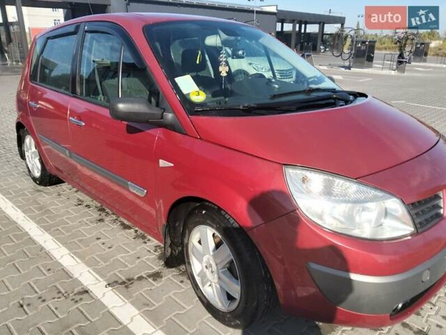 Рено Сценик 2004 в Виннице на Automoto.ua Красный Рено Сценик, объемом двигателя 1.46 л и пробегом 289 тыс. км за 4500 $, фото 12 на Automoto.ua