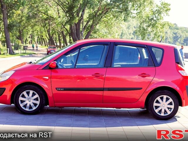 Красный Рено Сценик, объемом двигателя 1.4 л и пробегом 242 тыс. км за 3500 $, фото 3 на Automoto.ua