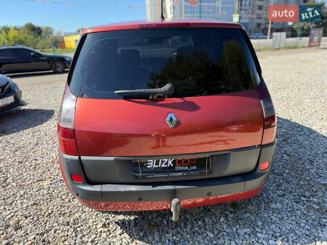 Красный Рено Сценик, объемом двигателя 1.46 л и пробегом 235 тыс. км за 4650 $, фото 9 на Automoto.ua
