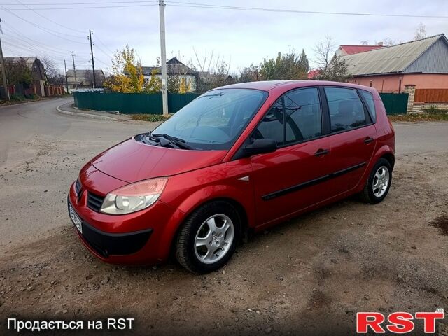 Красный Рено Сценик, объемом двигателя 1.6 л и пробегом 224 тыс. км за 3850 $, фото 9 на Automoto.ua