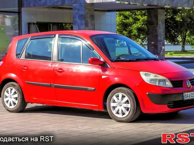 Красный Рено Сценик, объемом двигателя 1.4 л и пробегом 242 тыс. км за 3500 $, фото 1 на Automoto.ua