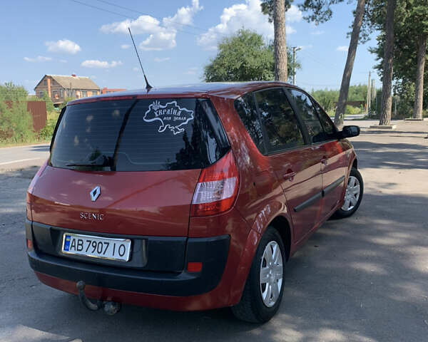 Красный Рено Сценик, объемом двигателя 1.6 л и пробегом 190 тыс. км за 4700 $, фото 5 на Automoto.ua