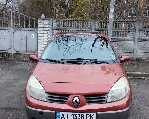 Красный Рено Сценик, объемом двигателя 1.6 л и пробегом 259 тыс. км за 4200 $, фото 24 на Automoto.ua