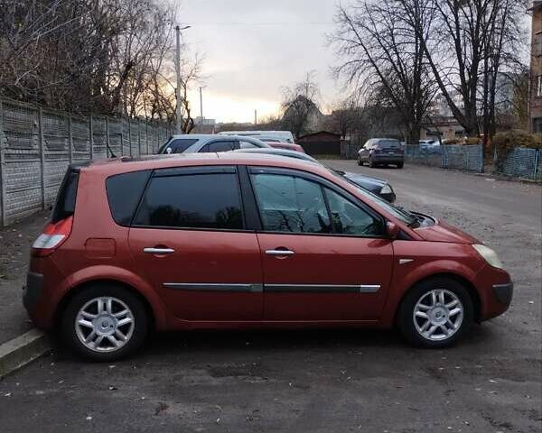 Красный Рено Сценик, объемом двигателя 1.6 л и пробегом 259 тыс. км за 4200 $, фото 3 на Automoto.ua