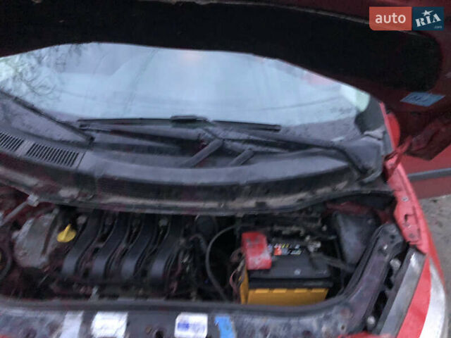 Красный Рено Сценик, объемом двигателя 1.6 л и пробегом 259 тыс. км за 3600 $, фото 7 на Automoto.ua