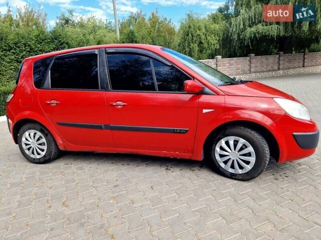 Красный Рено Сценик, объемом двигателя 1.6 л и пробегом 202 тыс. км за 4700 $, фото 11 на Automoto.ua