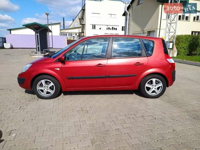 Красный Рено Сценик, объемом двигателя 1.6 л и пробегом 239 тыс. км за 5300 $, фото 8 на Automoto.ua