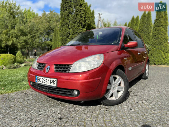 Красный Рено Сценик, объемом двигателя 1.9 л и пробегом 291 тыс. км за 3200 $, фото 1 на Automoto.ua