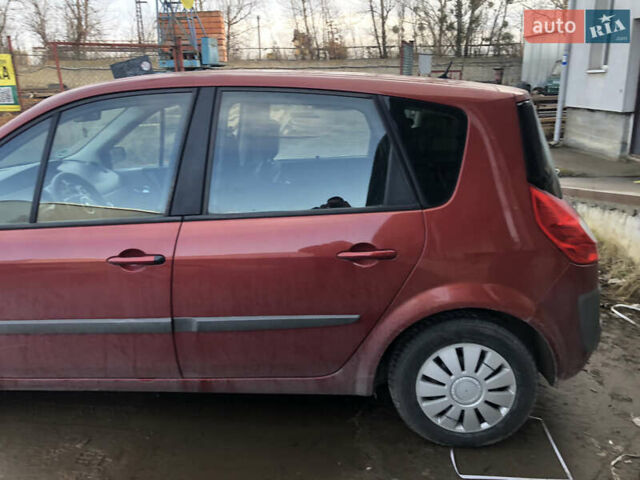 Красный Рено Сценик, объемом двигателя 1.6 л и пробегом 242 тыс. км за 4100 $, фото 15 на Automoto.ua