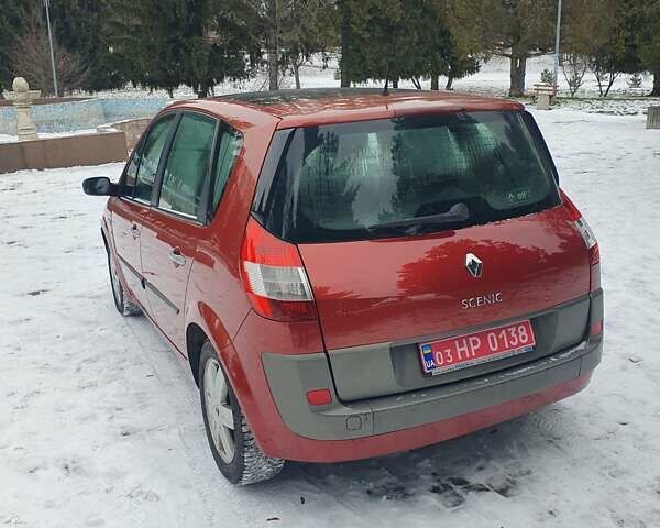 Красный Рено Сценик, объемом двигателя 1.6 л и пробегом 246 тыс. км за 4900 $, фото 6 на Automoto.ua