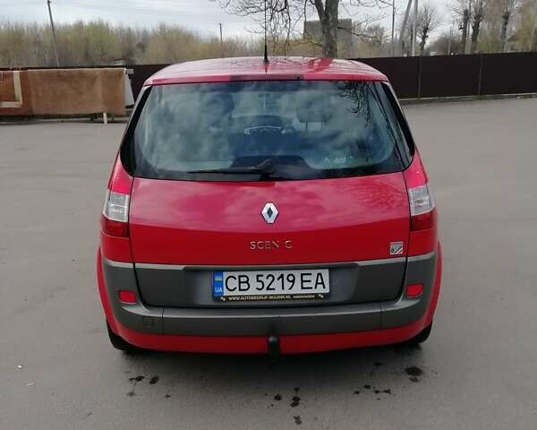 Красный Рено Сценик, объемом двигателя 1.6 л и пробегом 260 тыс. км за 5350 $, фото 1 на Automoto.ua