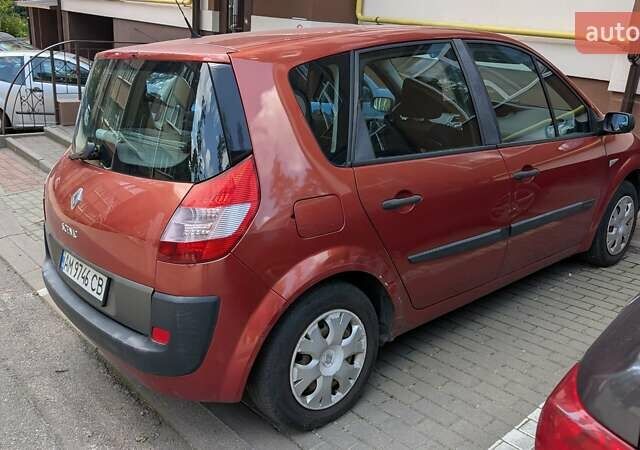 Красный Рено Сценик, объемом двигателя 1.6 л и пробегом 205 тыс. км за 4000 $, фото 14 на Automoto.ua