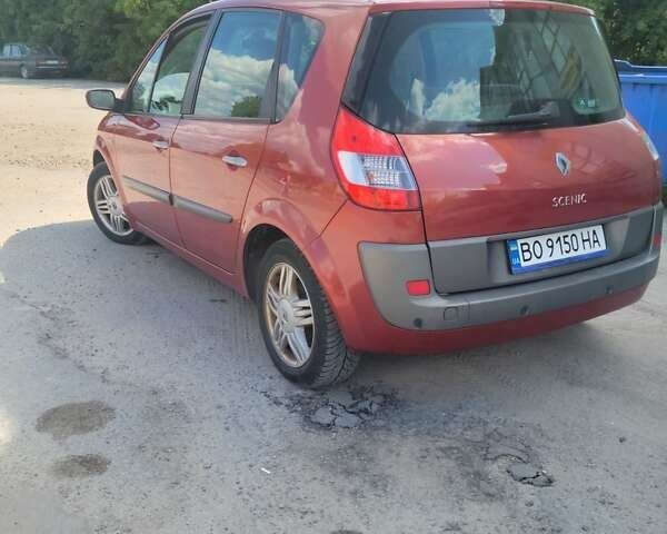 Червоний Рено Сценік, об'ємом двигуна 1.6 л та пробігом 154 тис. км за 4400 $, фото 6 на Automoto.ua