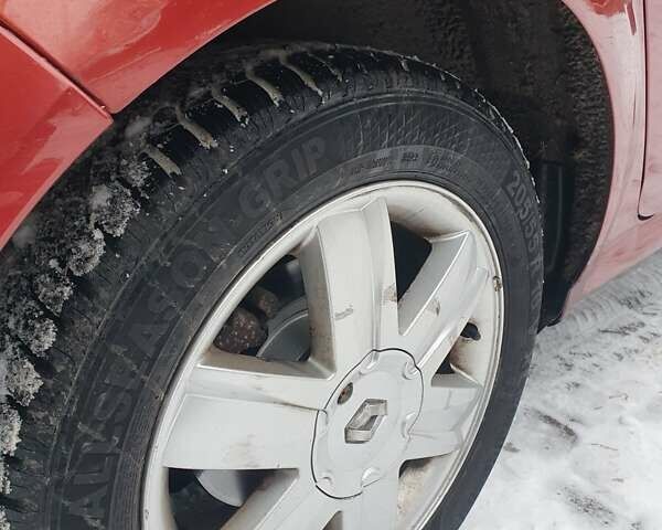 Красный Рено Сценик, объемом двигателя 1.6 л и пробегом 246 тыс. км за 4900 $, фото 15 на Automoto.ua