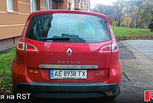 Червоний Рено Сценік, об'ємом двигуна 1.9 л та пробігом 264 тис. км за 7699 $, фото 4 на Automoto.ua