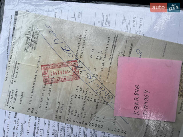 Красный Рено Сценик, объемом двигателя 1.5 л и пробегом 228 тыс. км за 8700 $, фото 66 на Automoto.ua