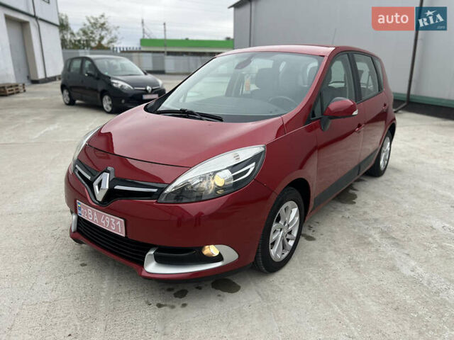 Красный Рено Сценик, объемом двигателя 1.5 л и пробегом 228 тыс. км за 8700 $, фото 1 на Automoto.ua