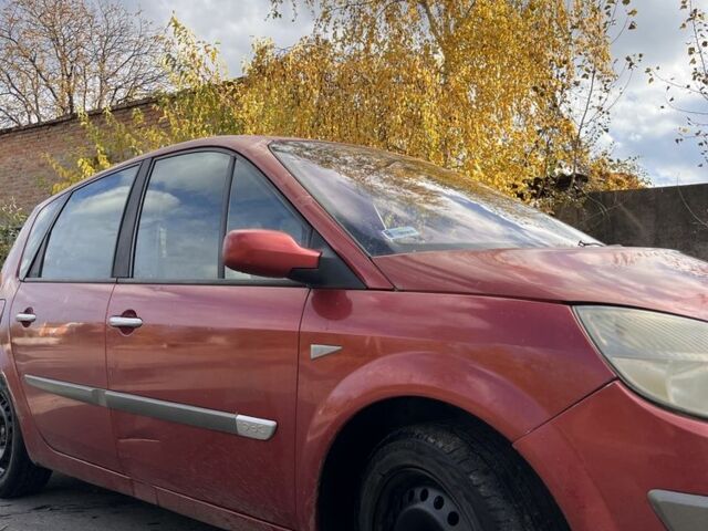 Рено Сценик 2004 в Полтаве на Automoto.ua Красный Рено Сценик, объемом двигателя 1.9 л и пробегом 270 тыс. км за 1350 $, фото 1 на Automoto.ua