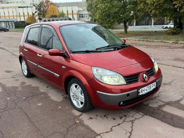 Красный Рено Сценик, объемом двигателя 1.5 л и пробегом 250 тыс. км за 2650 $, фото 1 на Automoto.ua