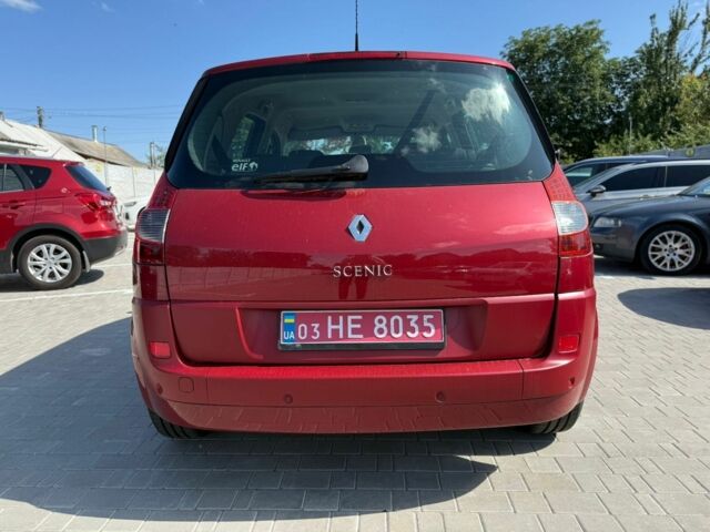 Червоний Рено Сценік, об'ємом двигуна 1.6 л та пробігом 269 тис. км за 5900 $, фото 7 на Automoto.ua