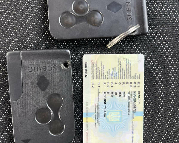 Рено Сценик 2004 в Виннице на Automoto.ua Желтый Рено Сценик, объемом двигателя 1.6 л и пробегом 199 тыс. км за 4500 $, фото 114 на Automoto.ua