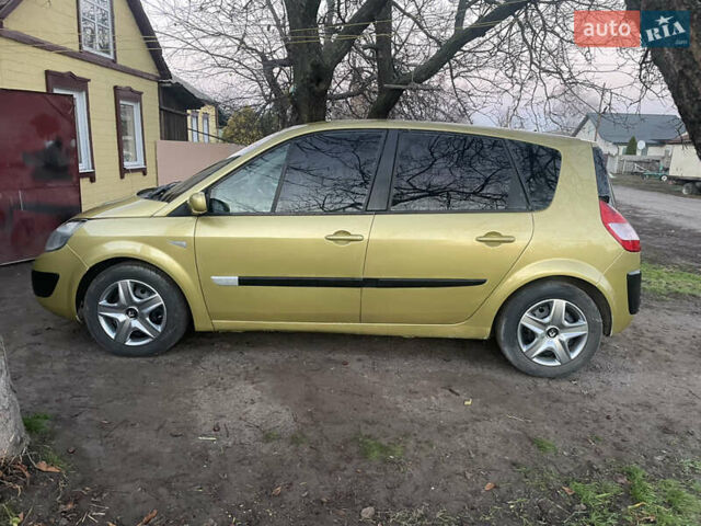 Жовтий Рено Сценік, об'ємом двигуна 1.6 л та пробігом 277 тис. км за 3900 $, фото 1 на Automoto.ua