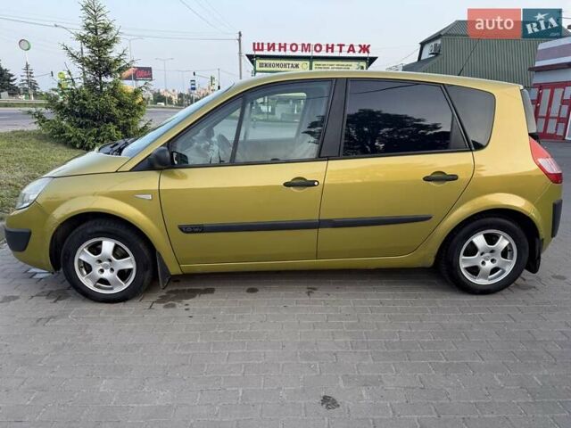 Желтый Рено Сценик, объемом двигателя 1.6 л и пробегом 280 тыс. км за 4400 $, фото 4 на Automoto.ua