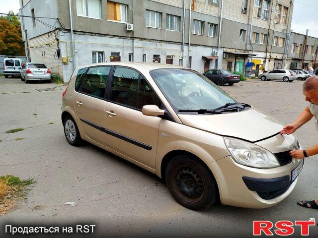 Желтый Рено Сценик, объемом двигателя 15 л и пробегом 226 тыс. км за 4800 $, фото 1 на Automoto.ua