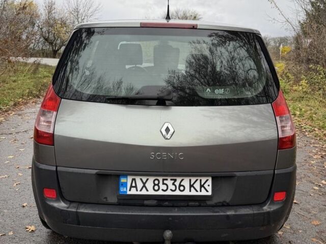 Рено Сценик 2005 в Ахтырке на Automoto.ua Серый Рено Сценик, объемом двигателя 1.6 л и пробегом 245 тыс. км за 4450 $, фото 3 на Automoto.ua