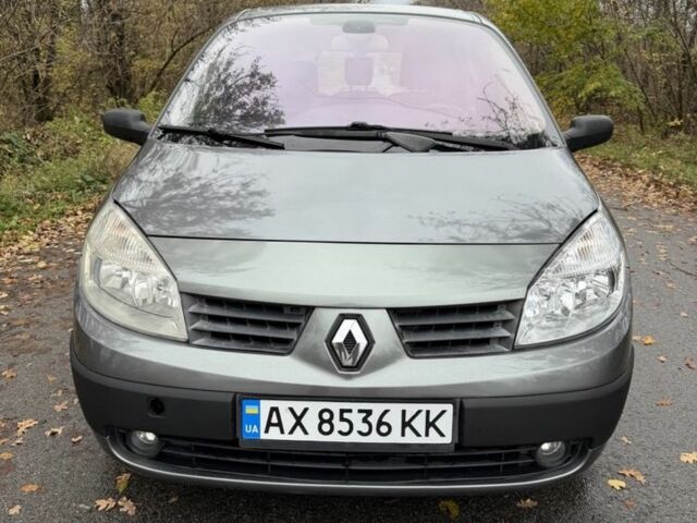 Рено Сценик 2005 в Ахтырке на Automoto.ua Серый Рено Сценик, объемом двигателя 1.6 л и пробегом 245 тыс. км за 4450 $, фото 4 на Automoto.ua