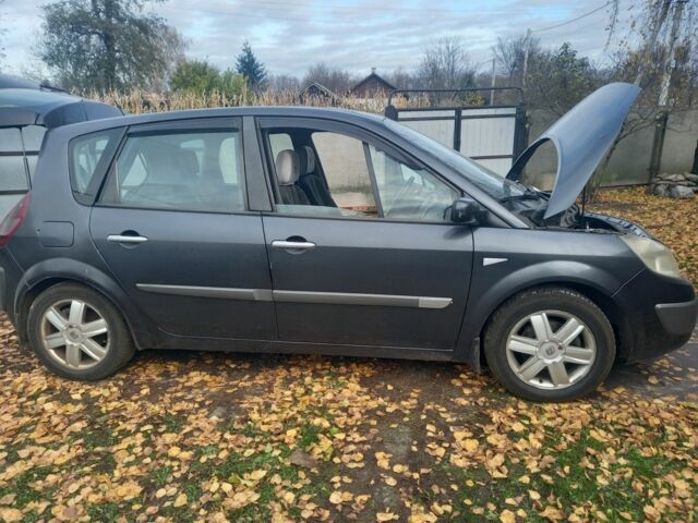 Серый Рено Сценик, объемом двигателя 1.5 л и пробегом 100 тыс. км за 4500 $, фото 6 на Automoto.ua