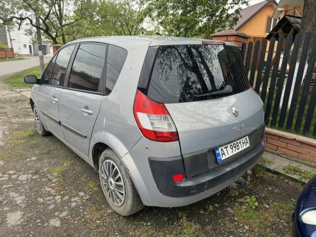 Серый Рено Сценик, объемом двигателя 1.6 л и пробегом 123 тыс. км за 4800 $, фото 4 на Automoto.ua