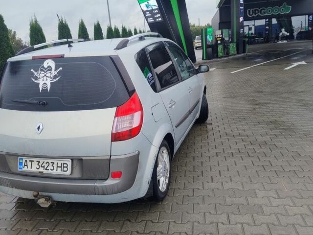 Серый Рено Сценик, объемом двигателя 1.5 л и пробегом 490 тыс. км за 2900 $, фото 6 на Automoto.ua