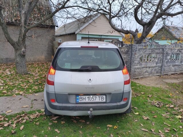 Серый Рено Сценик, объемом двигателя 2 л и пробегом 230 тыс. км за 5000 $, фото 2 на Automoto.ua