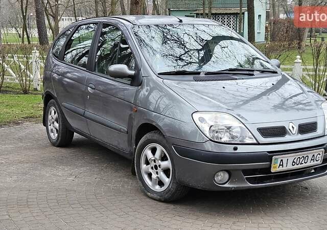 Серый Рено Сценик, объемом двигателя 1.6 л и пробегом 200 тыс. км за 3490 $, фото 3 на Automoto.ua