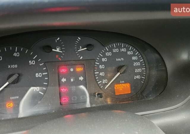 Серый Рено Сценик, объемом двигателя 1.6 л и пробегом 200 тыс. км за 3490 $, фото 17 на Automoto.ua
