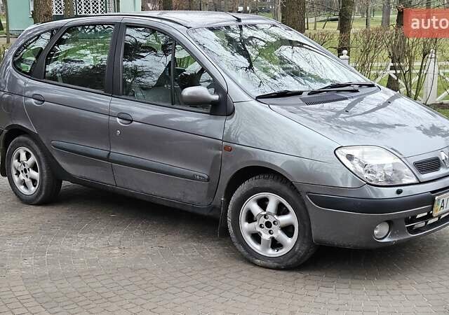 Серый Рено Сценик, объемом двигателя 1.6 л и пробегом 200 тыс. км за 3490 $, фото 4 на Automoto.ua