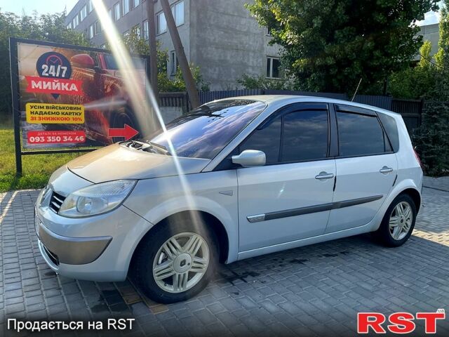 Серый Рено Сценик, объемом двигателя 2 л и пробегом 214 тыс. км за 5500 $, фото 5 на Automoto.ua