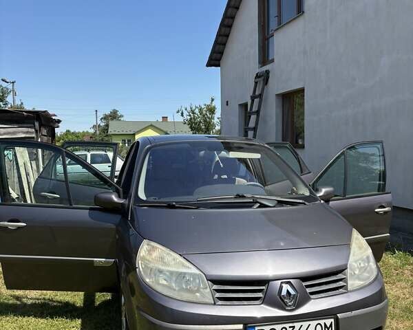 Серый Рено Сценик, объемом двигателя 2 л и пробегом 270 тыс. км за 4000 $, фото 1 на Automoto.ua