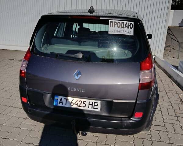 Серый Рено Сценик, объемом двигателя 1.6 л и пробегом 198 тыс. км за 3999 $, фото 8 на Automoto.ua
