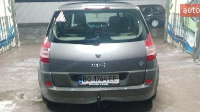 Сірий Рено Сценік, об'ємом двигуна 2 л та пробігом 190 тис. км за 4850 $, фото 1 на Automoto.ua